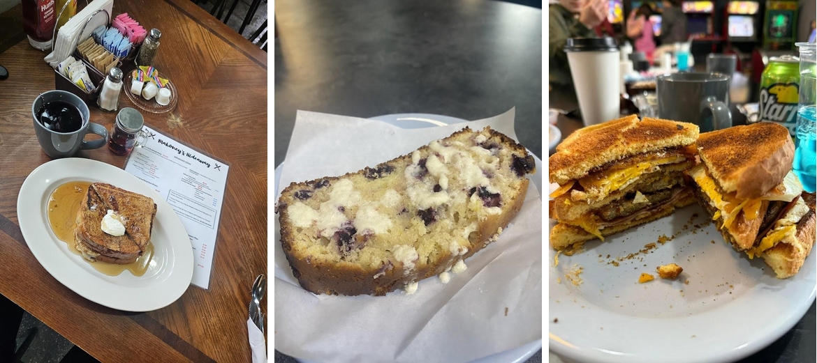 Mahoney's Hideaway Menu